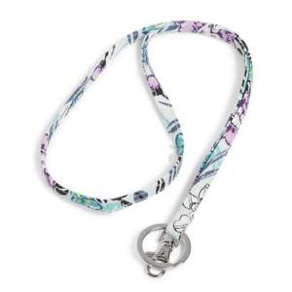 đNWTâVERAâBRADLEYÂ LANYARDâINâSIGNATUREâCOTTONâ-âPENELOPE'SâGARDEN - Picture 1 of 2